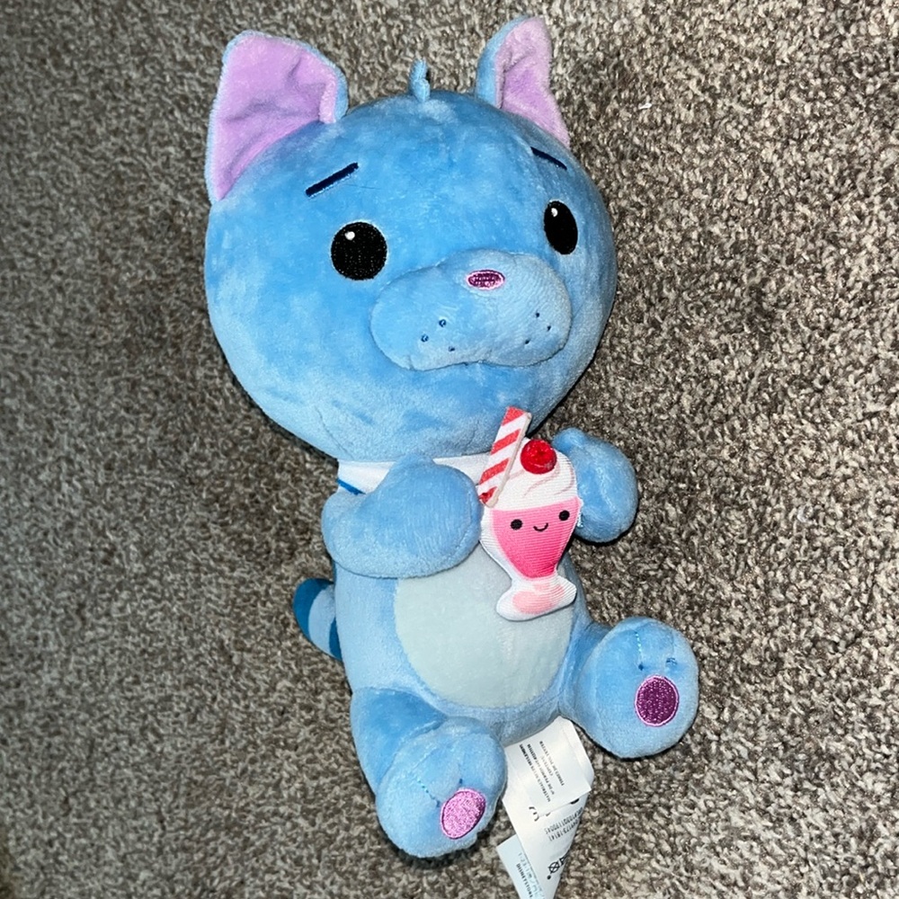 Disney Store Wreck It Ralph Breaks Internet Kitty Cat Milkshake Plush Stuffed - Picture 5 of 8